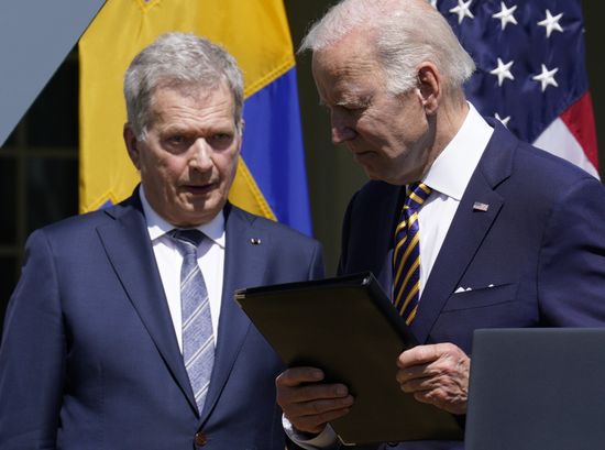 US Finland Sweden NATO Accession