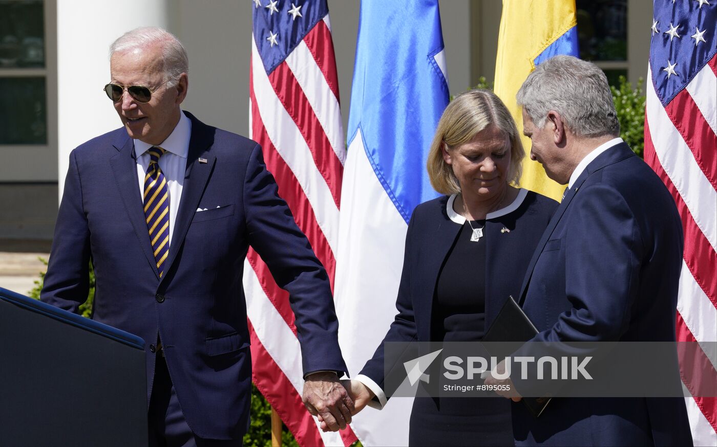 US Finland Sweden NATO Accession