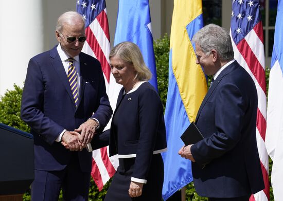 US Finland Sweden NATO Accession