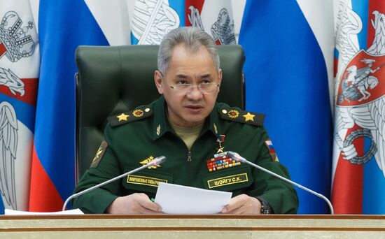 Russia Defence Ministry Board