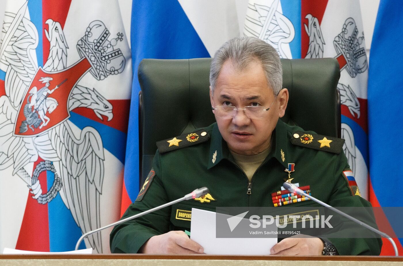 Russia Defence Ministry Board