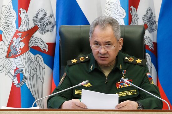 Russia Defence Ministry Board