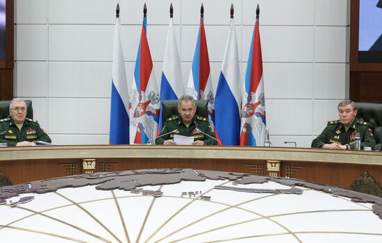 Russia Defence Ministry Board