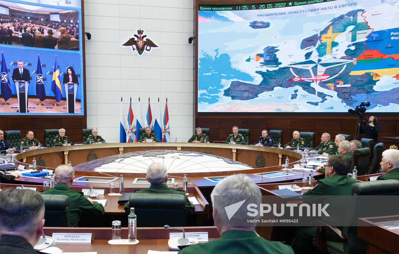 Russia Defence Ministry Board