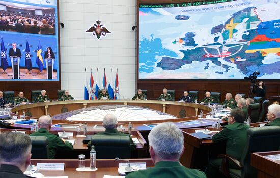 Russia Defence Ministry Board