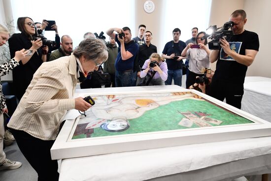 Russia South Korea Artworks Return