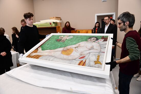 Russia South Korea Artworks Return