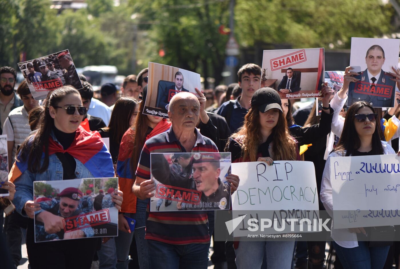 Armenia Opposition Protests