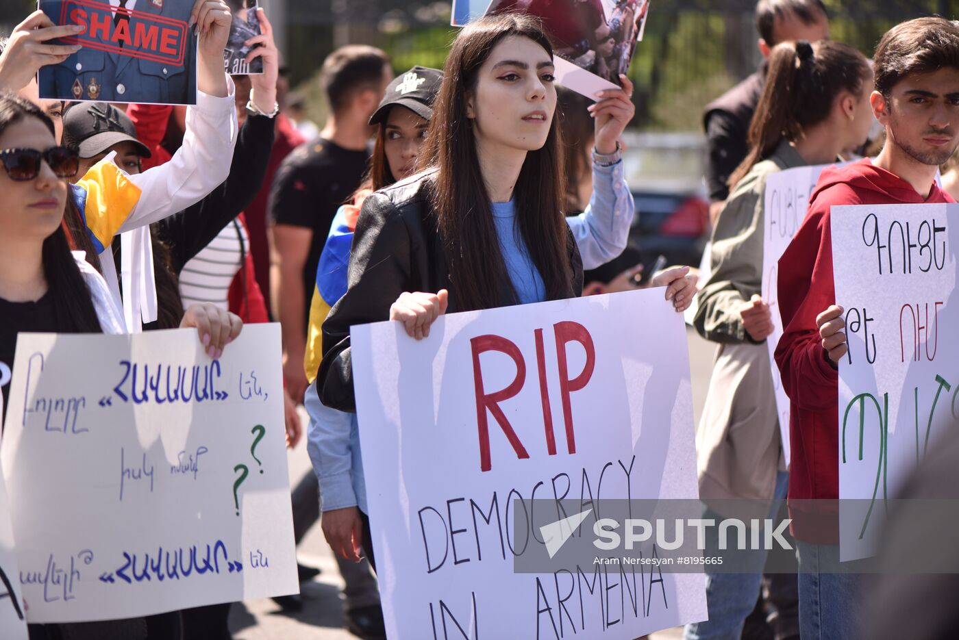 Armenia Opposition Protests