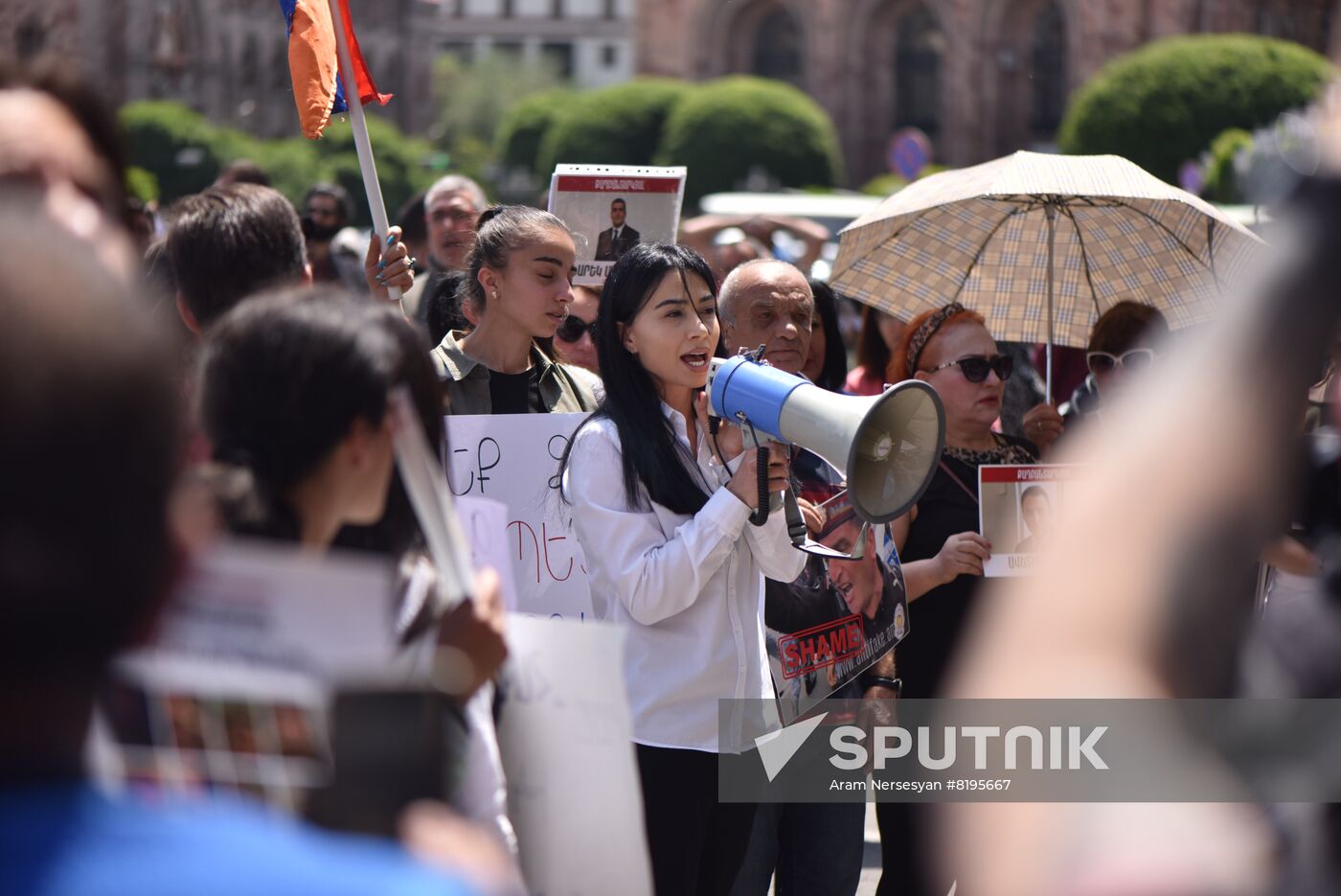 Armenia Opposition Protests