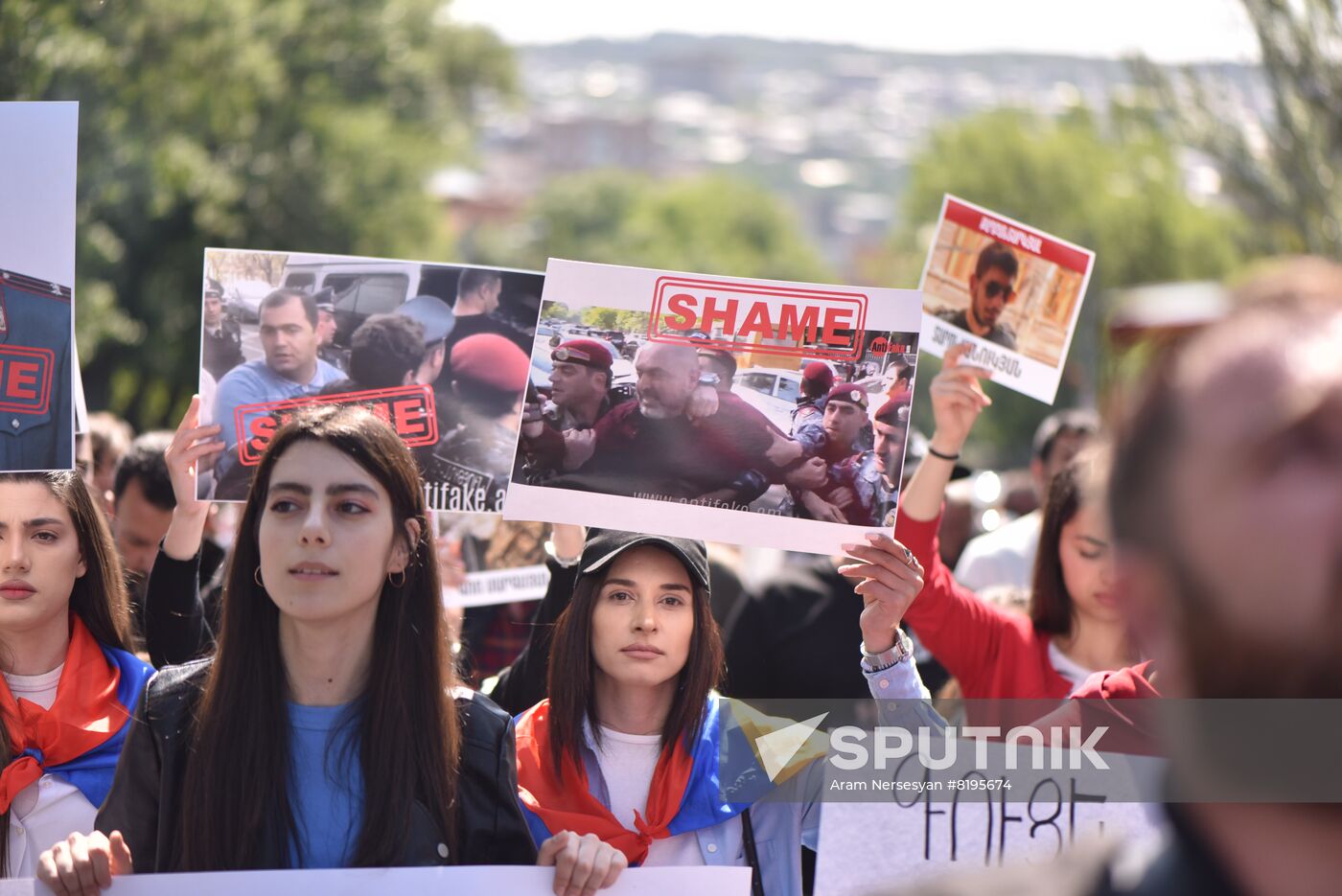 Armenia Opposition Protests