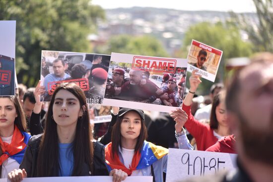Armenia Opposition Protests