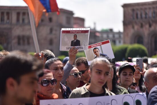 Armenia Opposition Protests