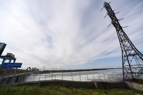 Ukraine Russia Military Operation Hydroelectric Station