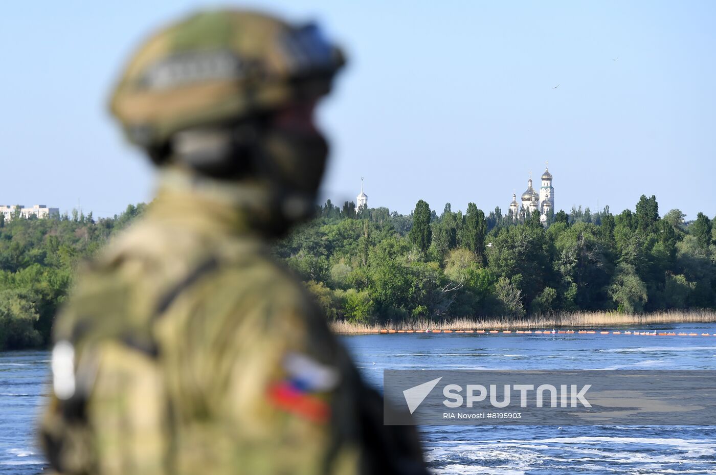 Ukraine Russia Military Operation Hydroelectric Station