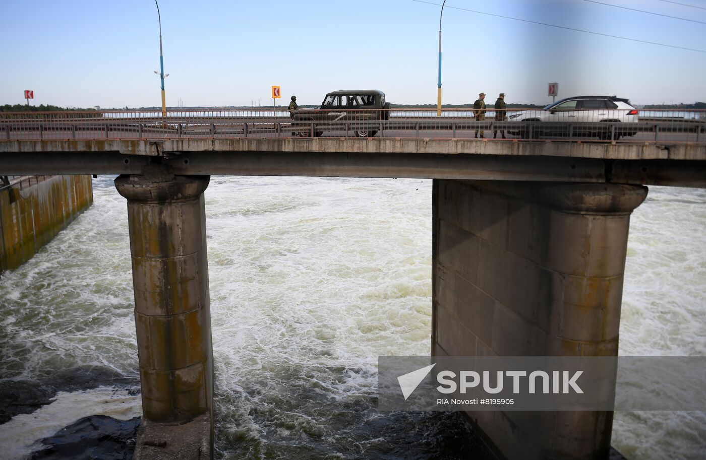 Ukraine Russia Military Operation Hydroelectric Station