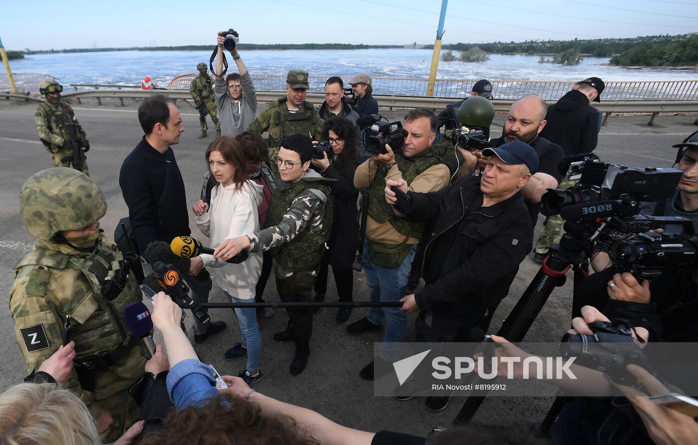 Ukraine Russia Military Operation Journalists