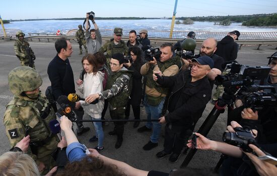 Ukraine Russia Military Operation Journalists