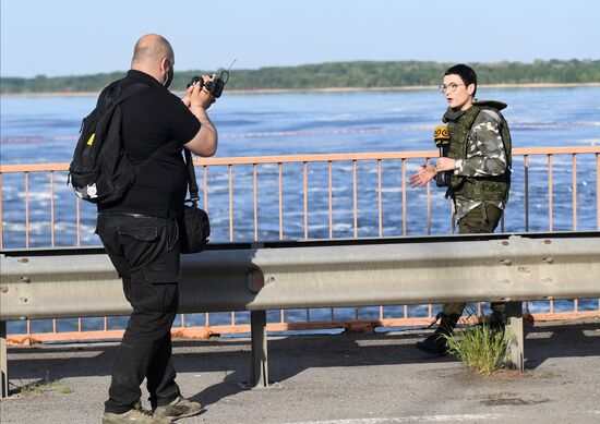 Ukraine Russia Military Operation Journalists