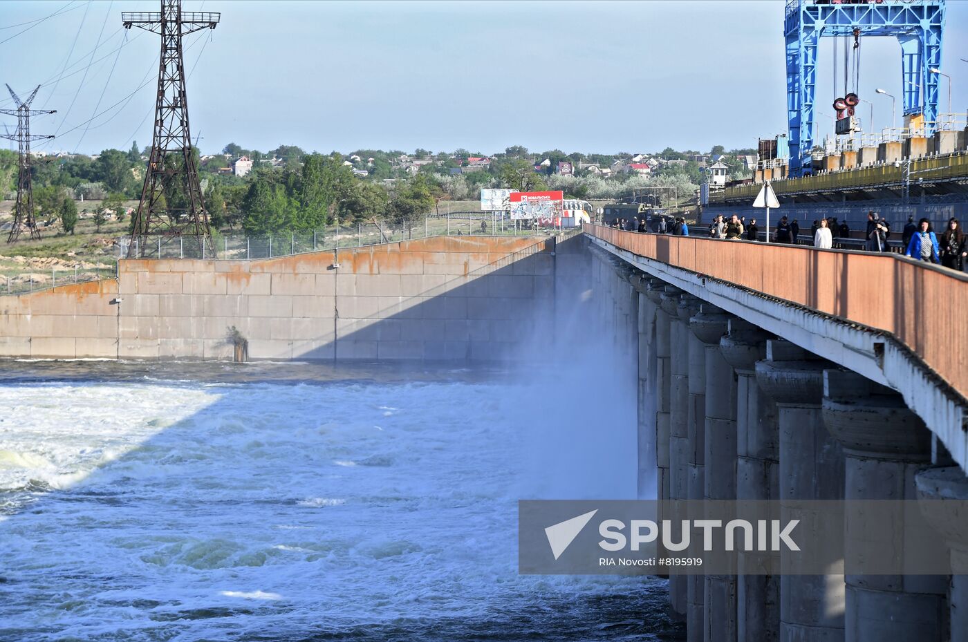 Ukraine Russia Military Operation Hydroelectric Station