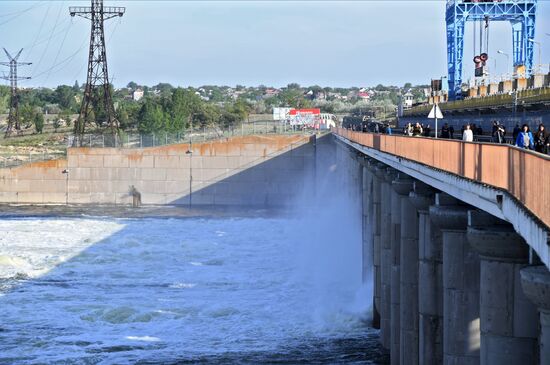 Ukraine Russia Military Operation Hydroelectric Station