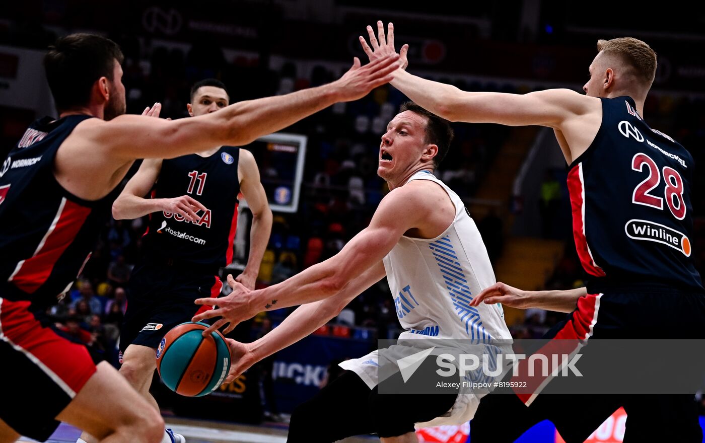 Russia Basketball United League CSKA - Zenit