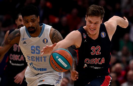 Russia Basketball United League CSKA - Zenit