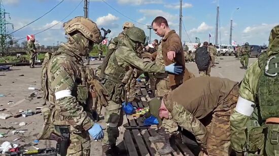 DPR Russia Ukraine Military Operation Surrendered Soldiers