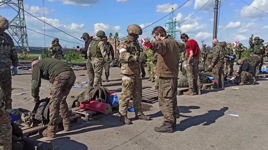 DPR Russia Ukraine Military Operation Surrendered Soldiers