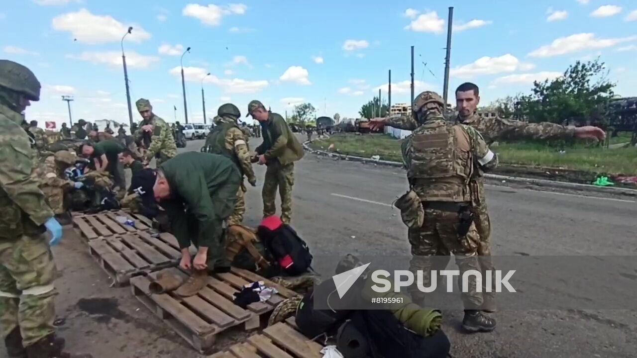 DPR Russia Ukraine Military Operation Surrendered Soldiers