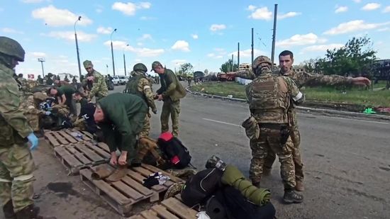 DPR Russia Ukraine Military Operation Surrendered Soldiers