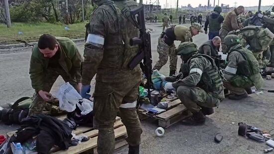 DPR Russia Ukraine Military Operation Surrendered Soldiers