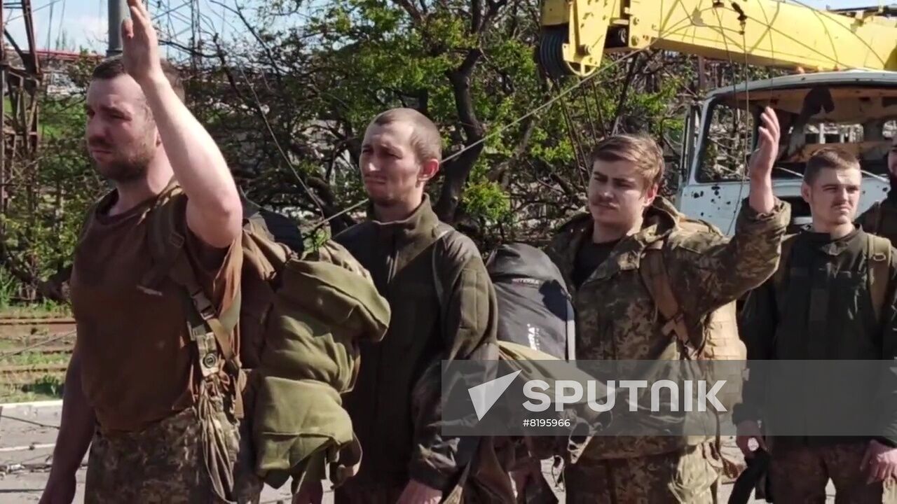 DPR Russia Ukraine Military Operation Surrendered Soldiers
