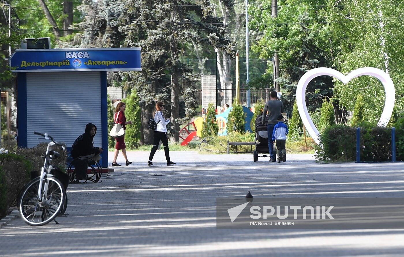 Ukraine Russia Military Operation Skadovsk Daily Life