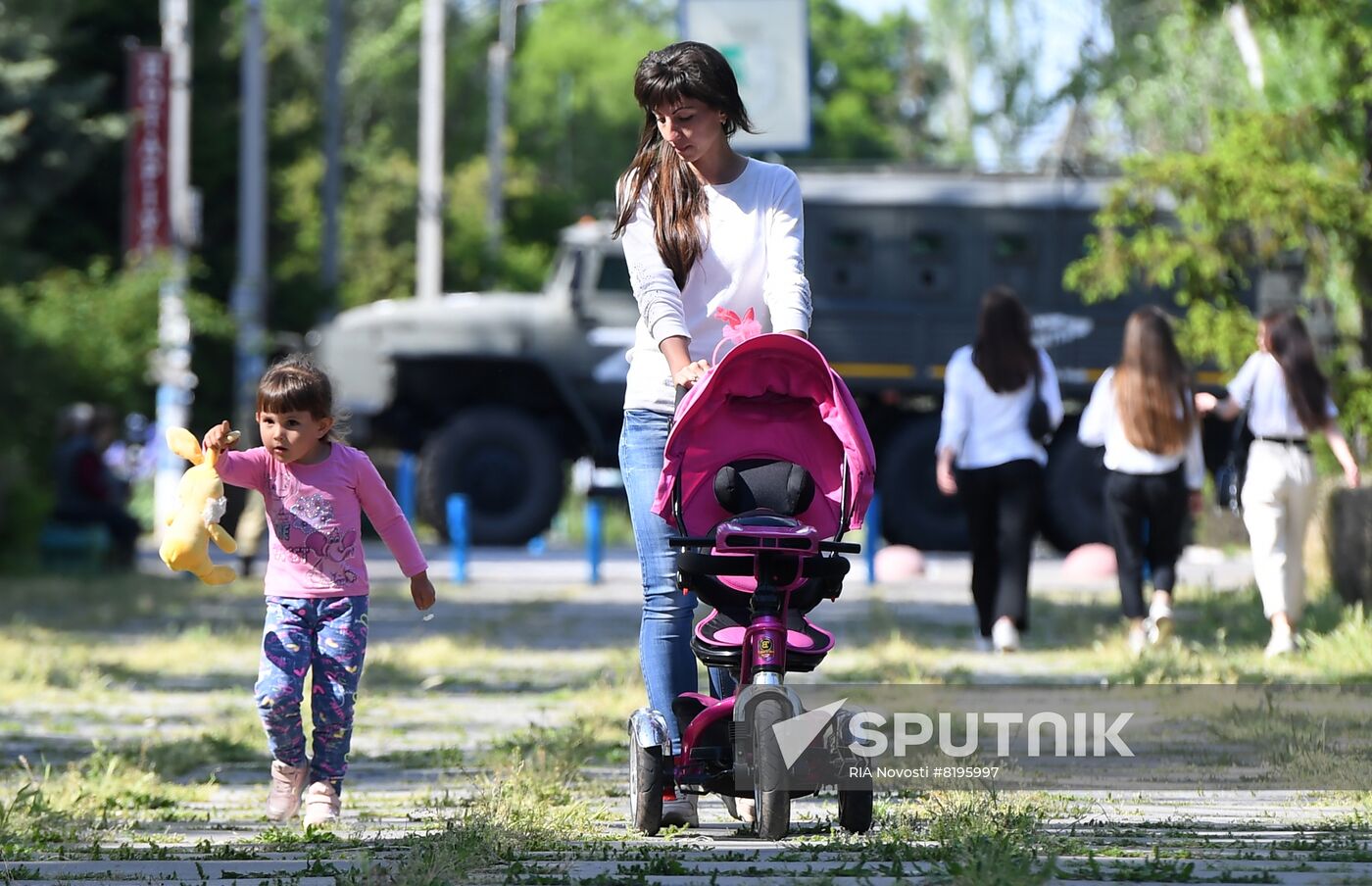 Ukraine Russia Military Operation Skadovsk Daily Life