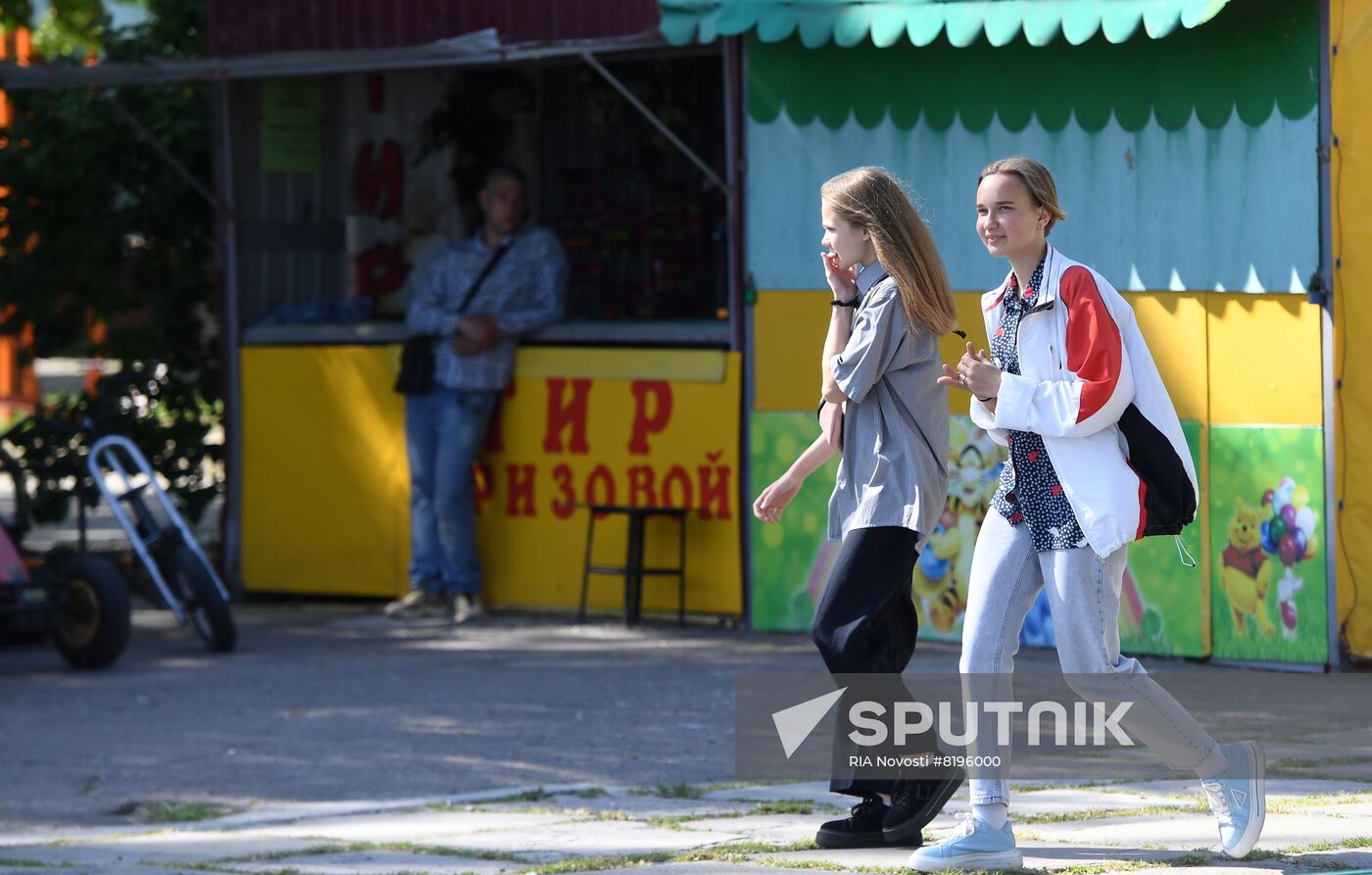 Ukraine Russia Military Operation Skadovsk Daily Life