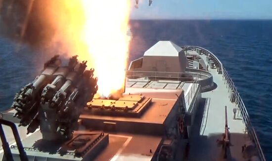 Russia Ukraine Military Operation Kalibr