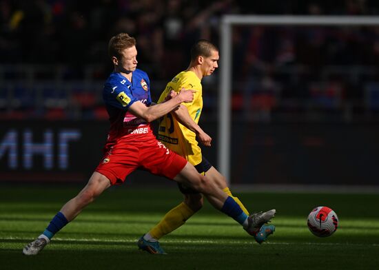 Russia Soccer Premier-League CSKA - Rostov