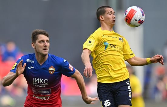Russia Soccer Premier-League CSKA - Rostov
