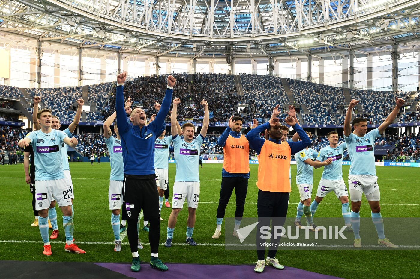 Russia Soccer Premier-League Nizny Novgorod - Zenit