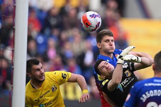 Russia Soccer Premier-League CSKA - Rostov