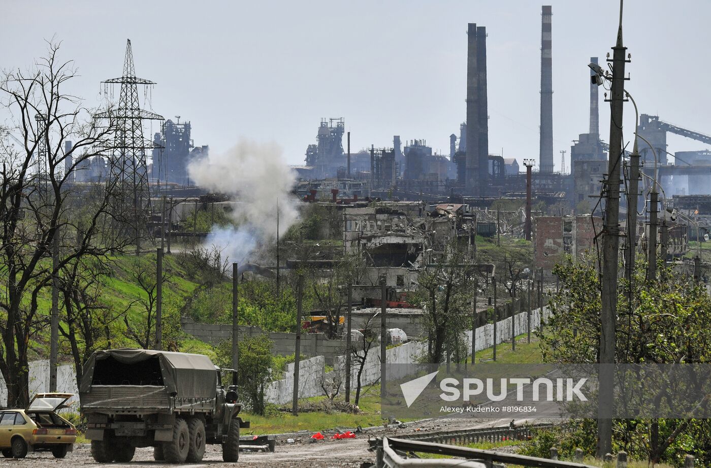 DPR Russia Ukraine Military Operation Azovstal