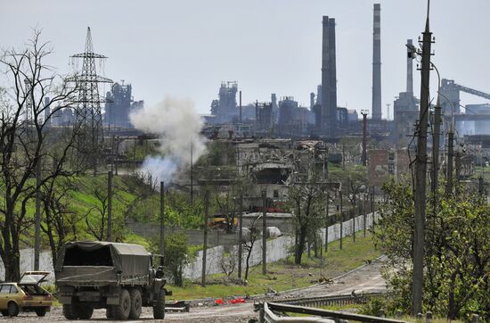 DPR Russia Ukraine Military Operation Azovstal