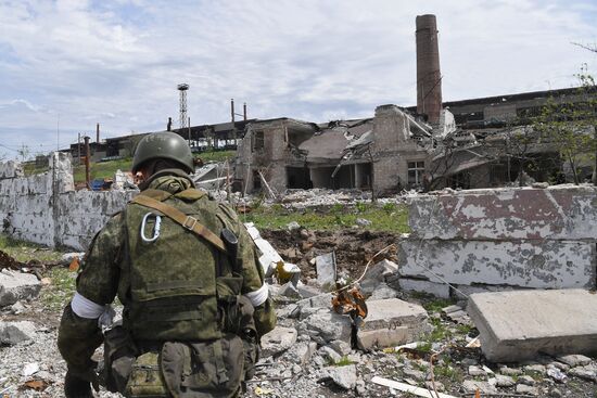 DPR Russia Ukraine Military Operation Azovstal