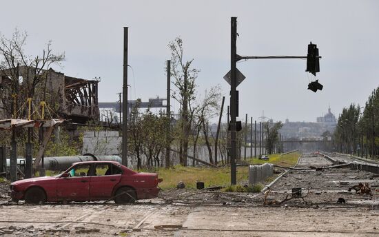 DPR Russia Ukraine Military Operation Azovstal