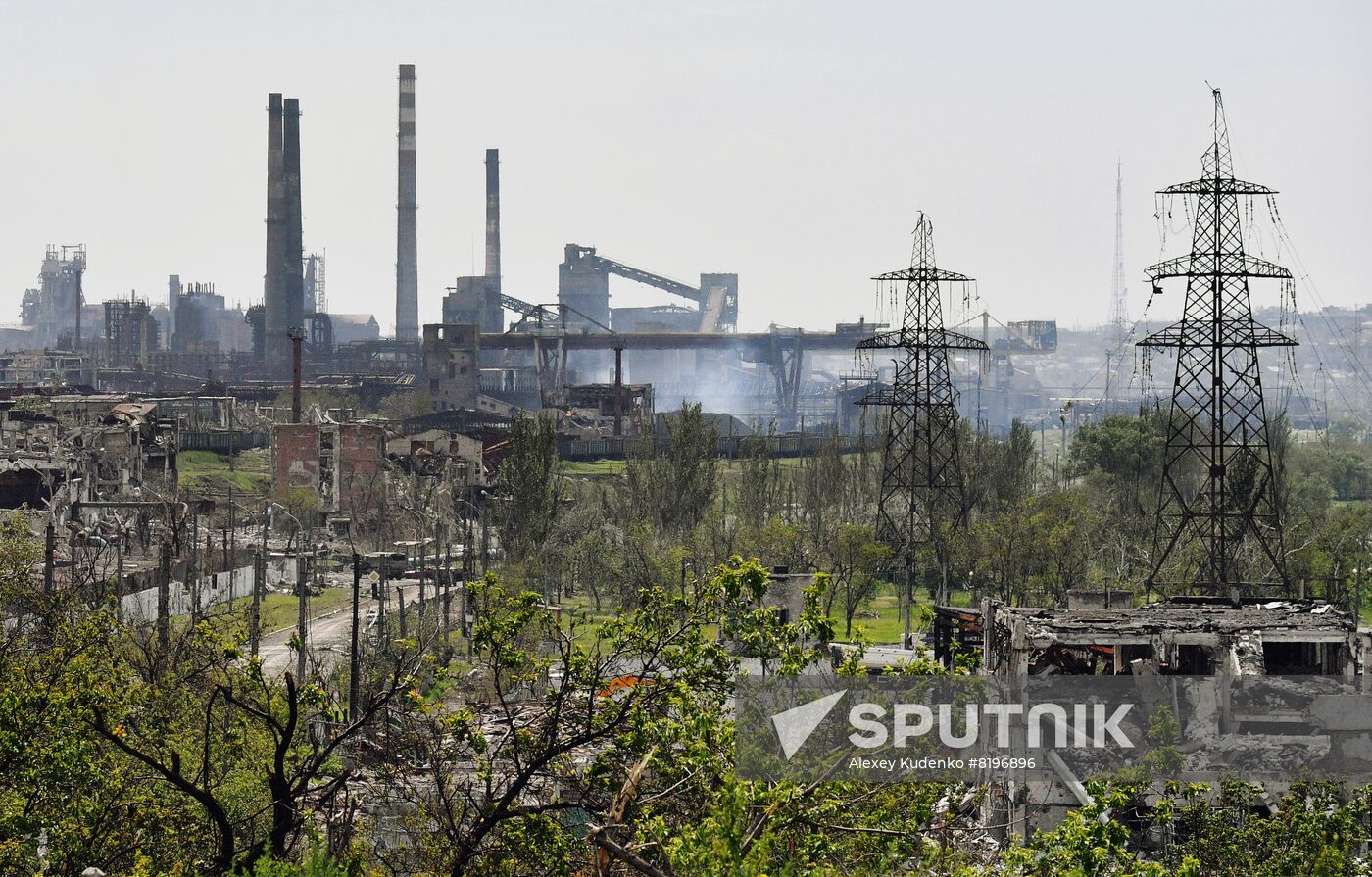 DPR Russia Ukraine Military Operation Azovstal