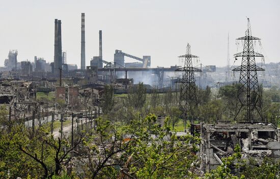 DPR Russia Ukraine Military Operation Azovstal