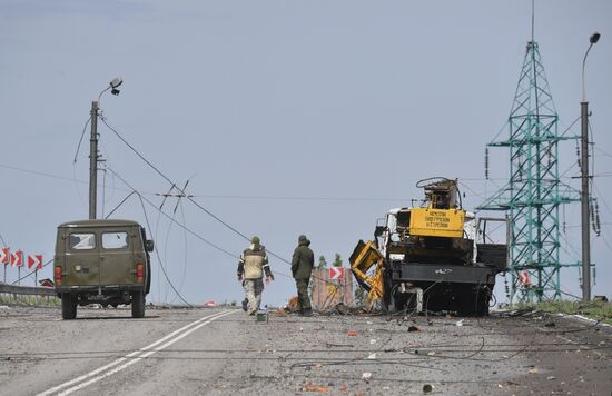 DPR Russia Ukraine Military Operation Azovstal
