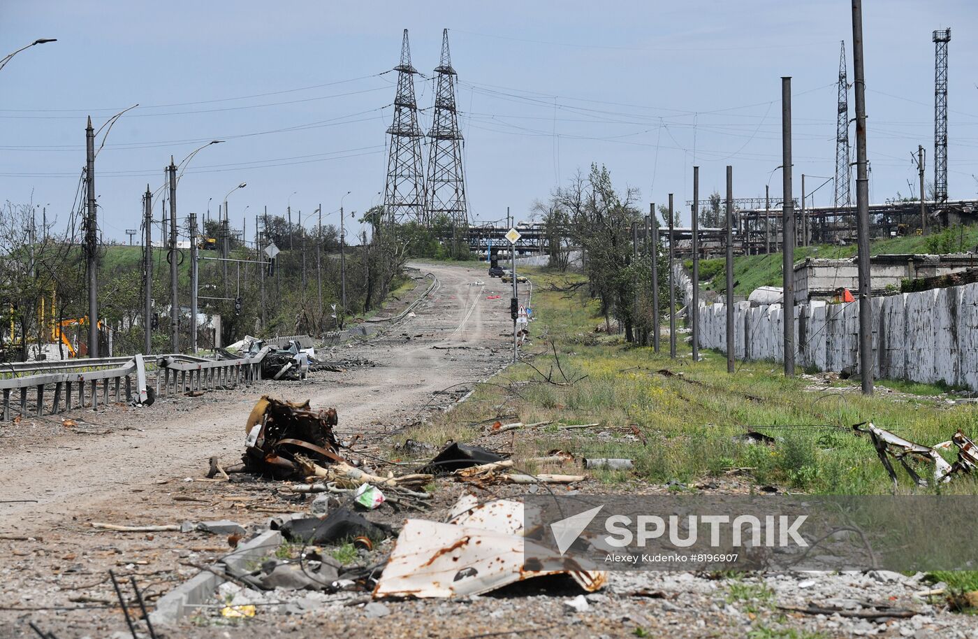 DPR Russia Ukraine Military Operation Azovstal