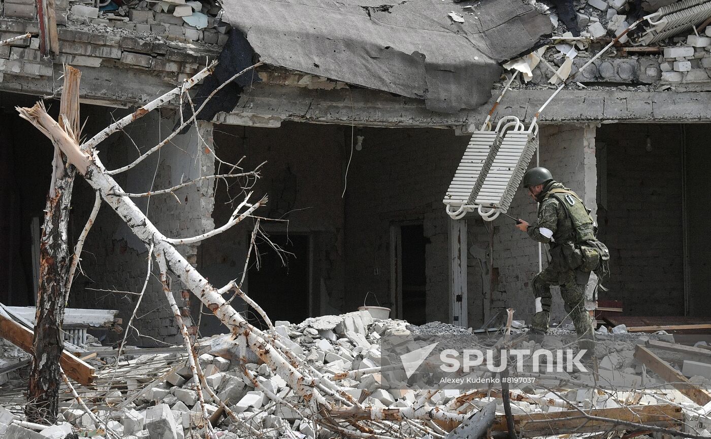 DPR Russia Ukraine Military Operation Azovstal